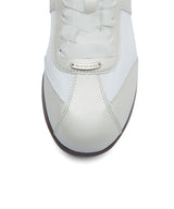 [NODE]SCRUNCH FLAT SNEAKERS - CREAM PEARL(CM)