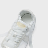 [NODE]SCRUNCH FLAT SNEAKERS - CREAM PEARL(CM)