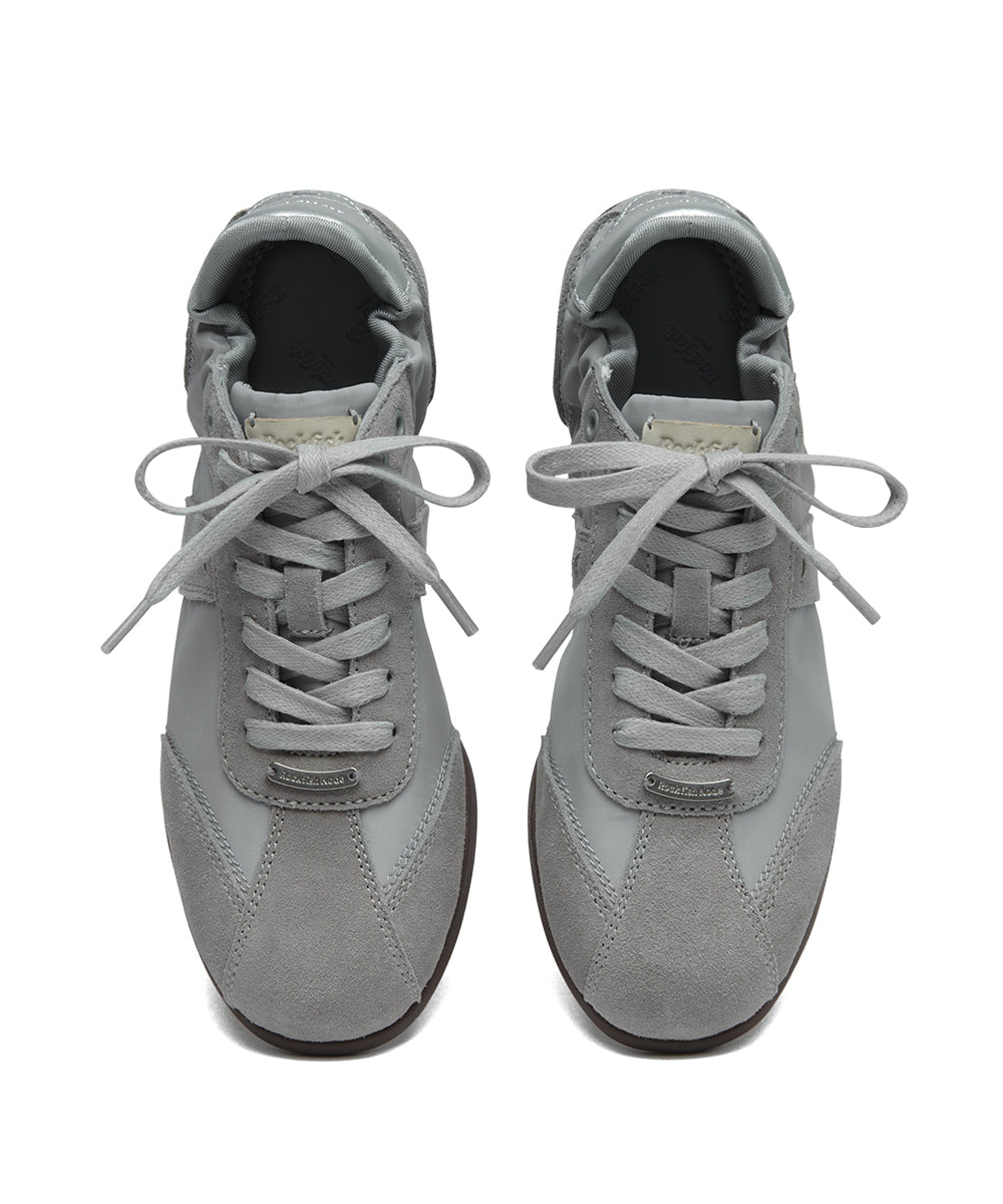 SCRUNCH FLAT SNEAKERS - GREY(GY) UK3.5(230)