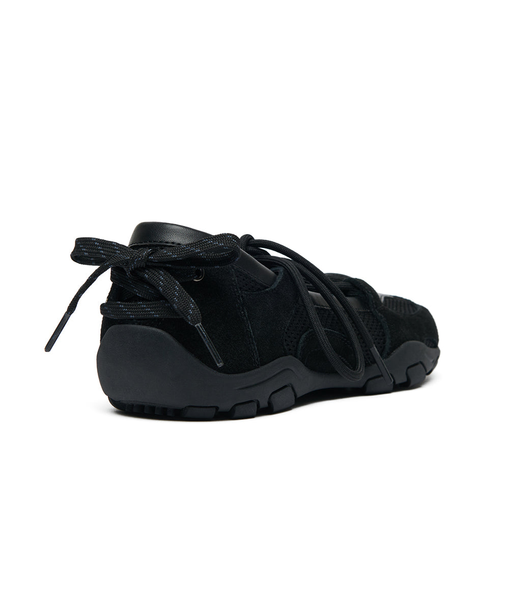 NICOLE LACEUP SNEAKERS - BLACK(BK) UK3.5(230)