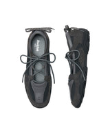 [NODE]NICOLE LACEUP SNEAKERS - CHARCOAL(CC)
