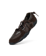 [NODE]NICOLE LACEUP SNEAKERS - CHOCO(CH)