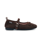 BELLA MARYJANES(CORDUROY) - BROWN