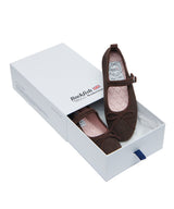 BELLA MARYJANES(CORDUROY) - BROWN