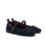 BELLA MARYJANES(CORDUROY) - NAVY