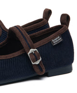 BELLA MARYJANES(CORDUROY) - NAVY