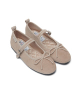 BELLA MARYJANES(CORDUROY) - TAUPE