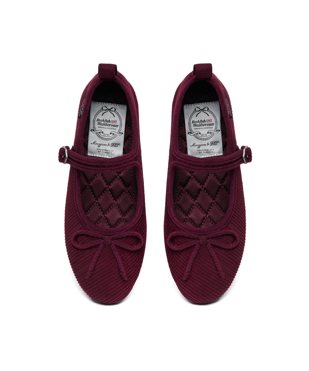 BELLA MARYJANES(CORDUROY) - WINE UK3.5(230)