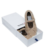 BELLA FUR MARYJANES - BEIGE