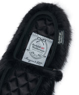 BELLA FUR MARYJANES - BLACK