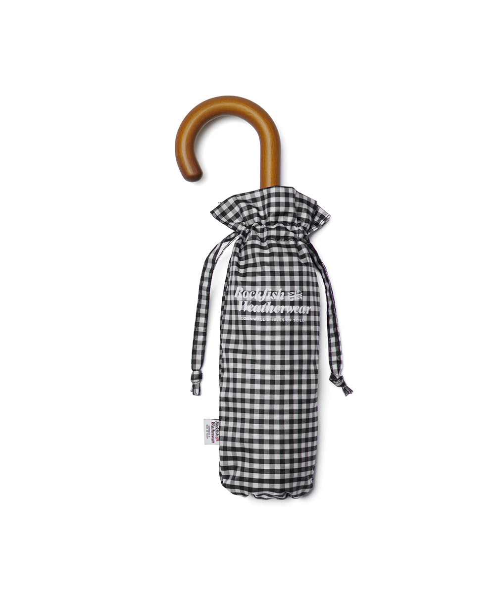 CLASSIC UMBRELLA SHORT - GINGHAM BLACK FREE