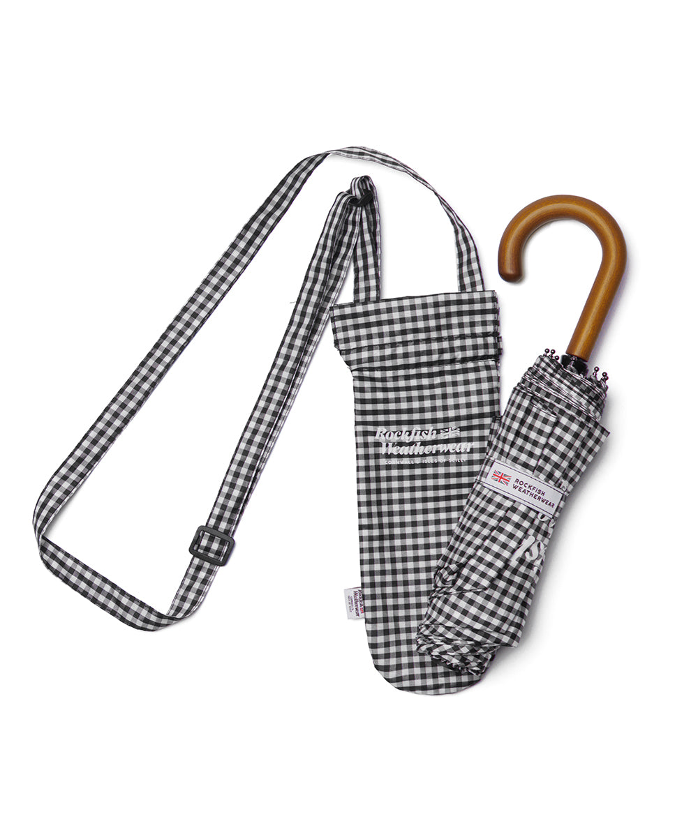 CLASSIC UMBRELLA SHORT - GINGHAM BLACK FREE