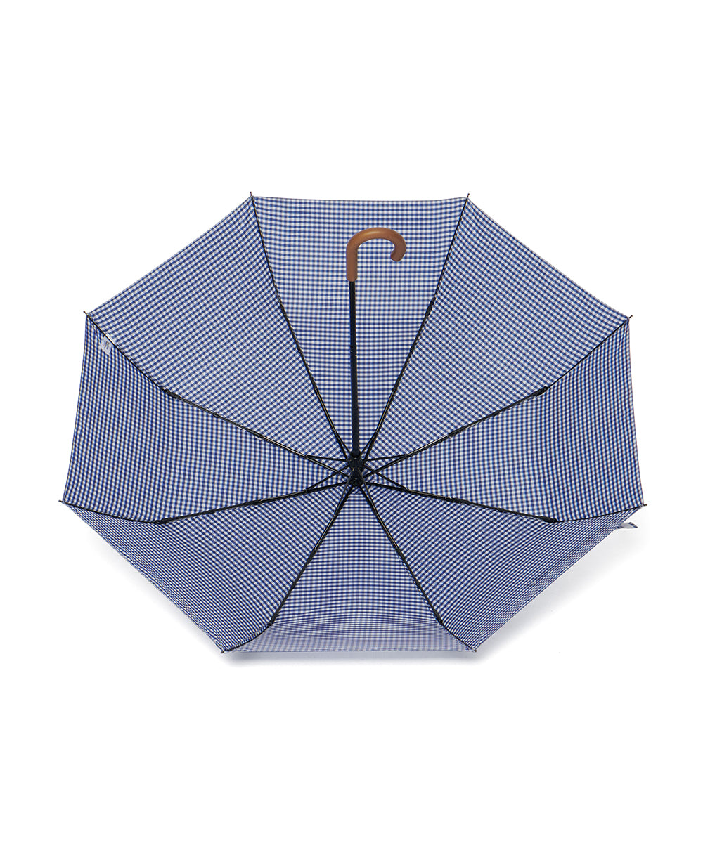 CLASSIC UMBRELLA SHORT - GINGHAM BLUE FREE