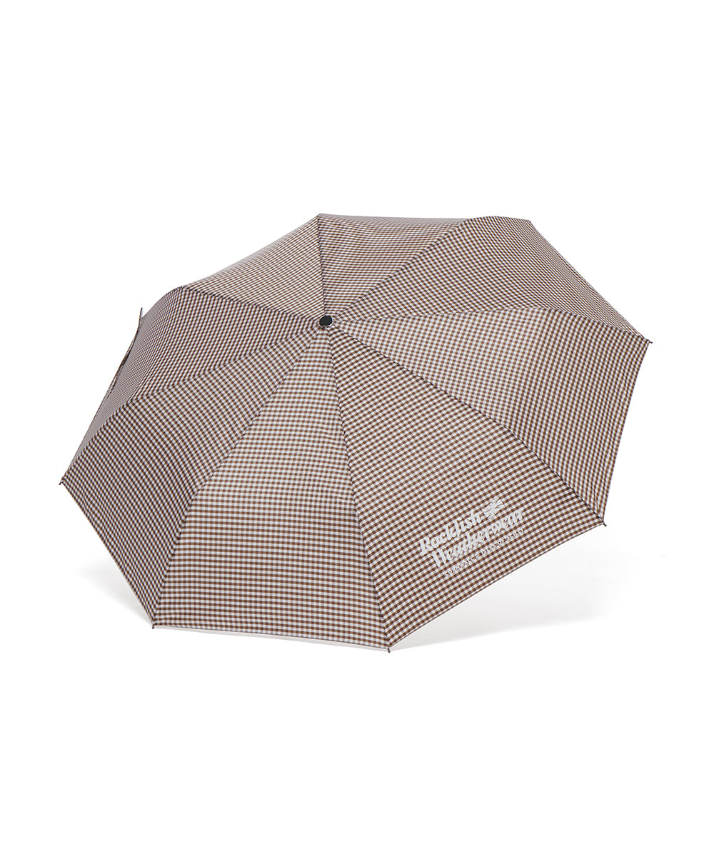 CLASSIC UMBRELLA SHORT - GINGHAM BROWN FREE