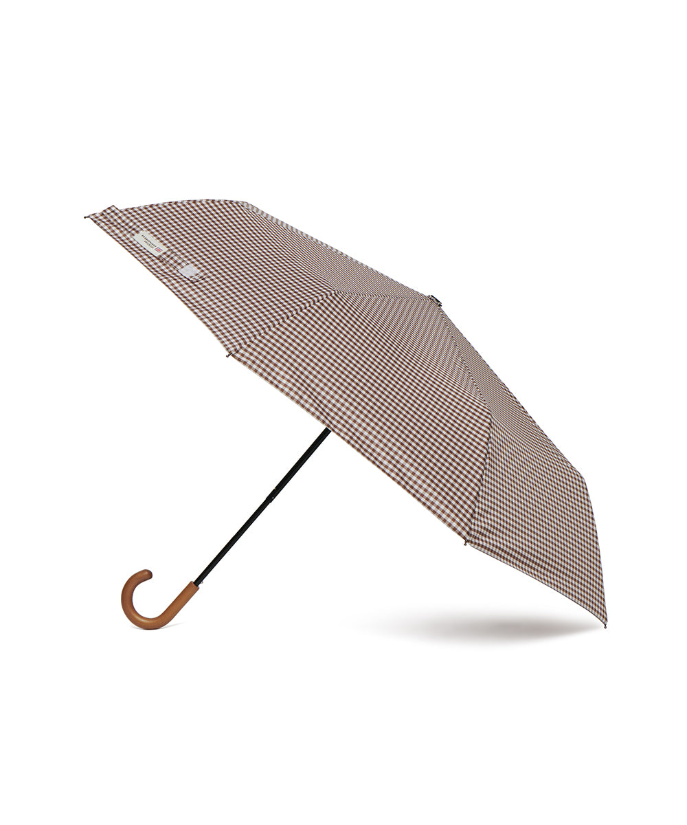 CLASSIC UMBRELLA SHORT - GINGHAM BROWN FREE