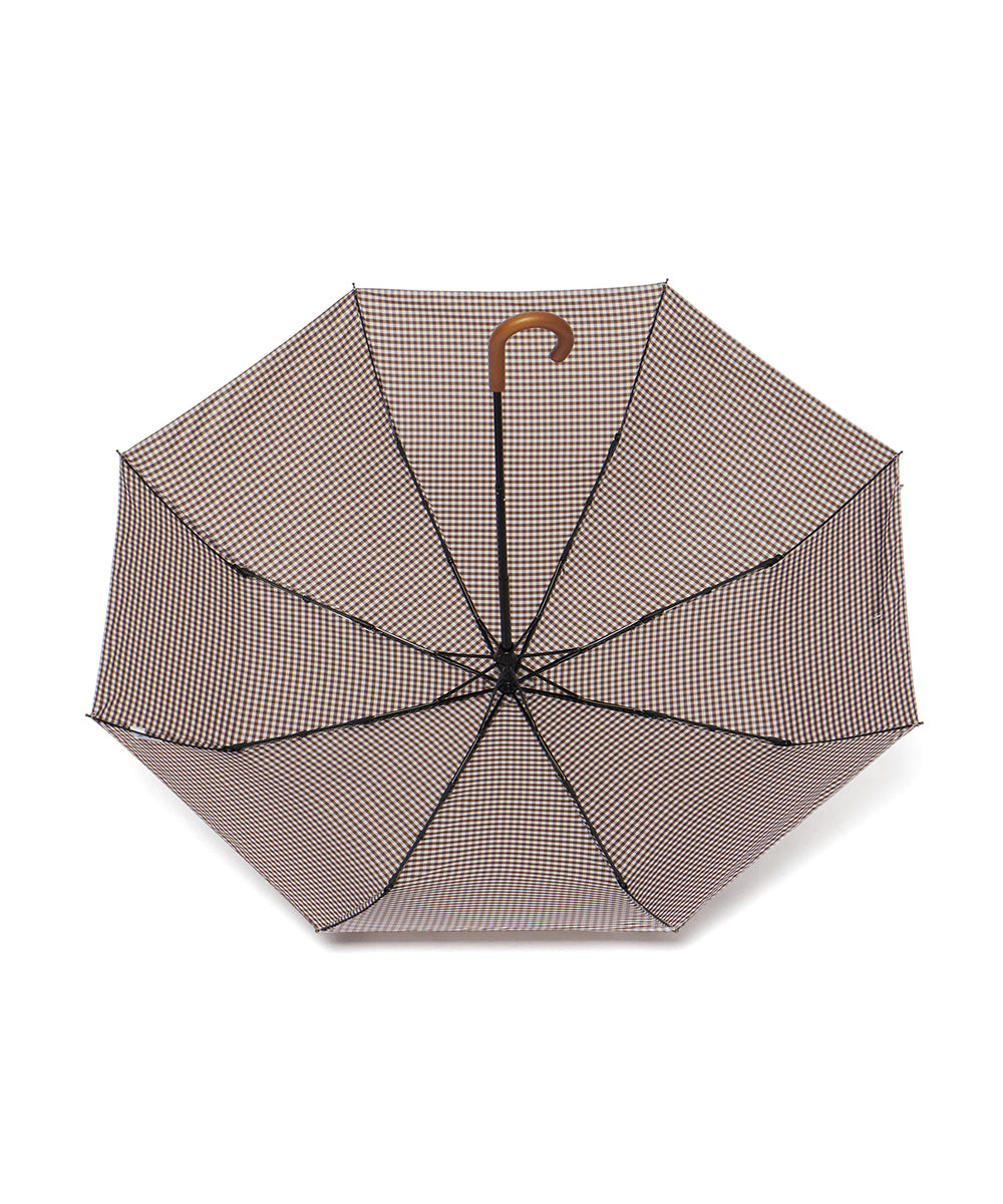 CLASSIC UMBRELLA SHORT - GINGHAM BROWN FREE