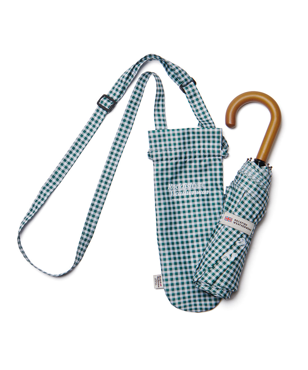 CLASSIC UMBRELLA SHORT - GINGHAM DEEP GREEN FREE