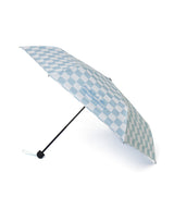 [UVカット] SHADE UMBRELLA SHORT - CHECKERBOARD BLUE