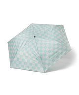 [UVカット] SHADE UMBRELLA SHORT - CHECKERBOARD MINT