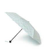 [UVカット] SHADE UMBRELLA SHORT - CHECKERBOARD MINT