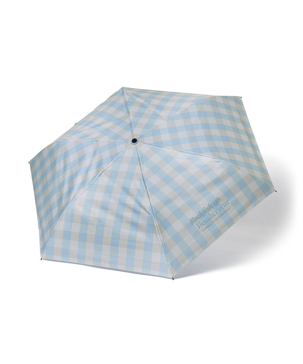 [UVカット] SHADE UMBRELLA SHORT - LIGHT BLUE FREE