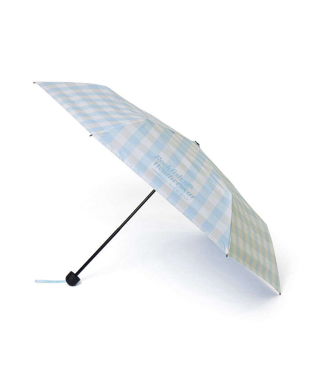 [UVカット] SHADE UMBRELLA SHORT - LIGHT BLUE FREE