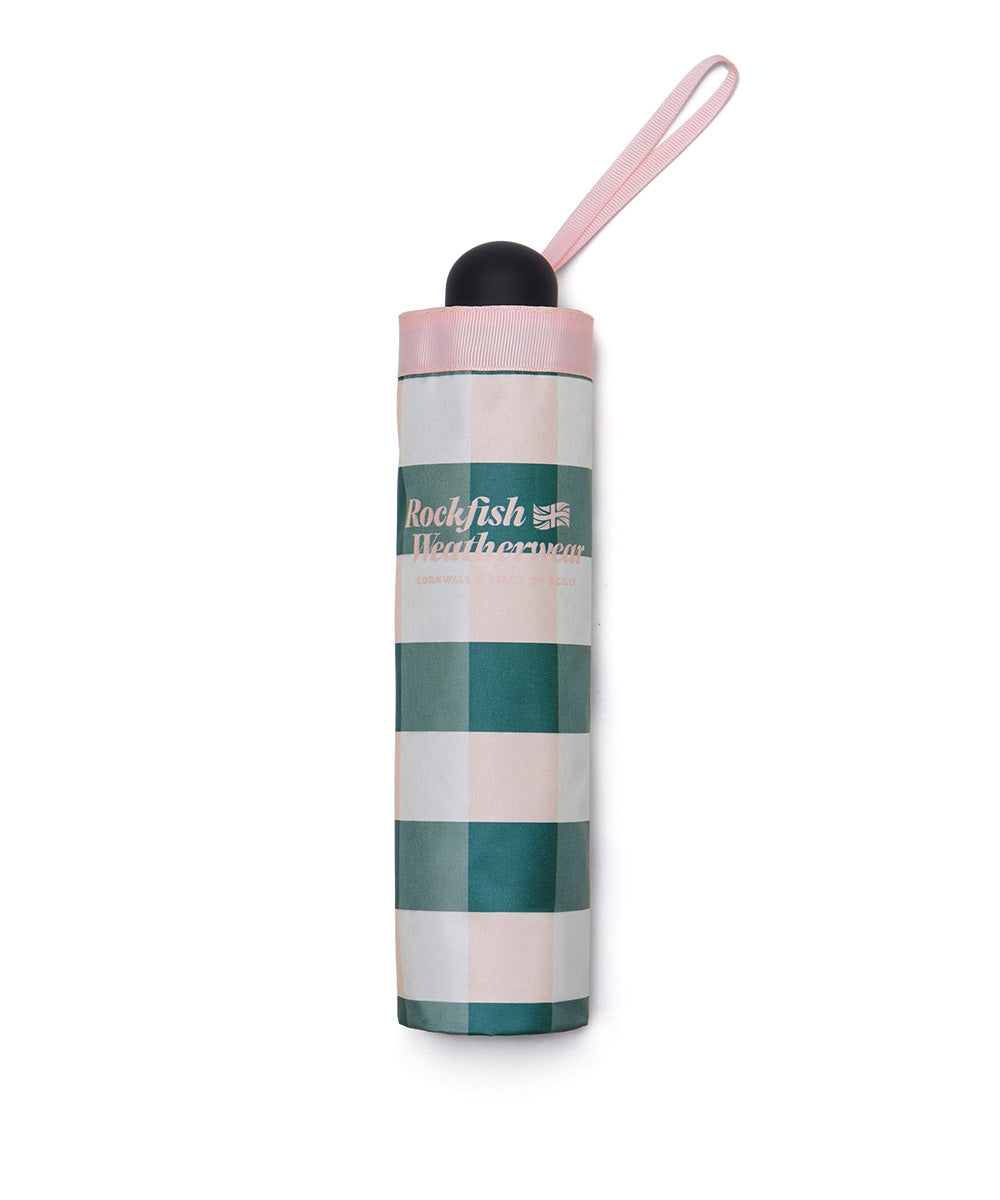 [UVカット] SHADE UMBRELLA SHORT - PINK GREEN FREE