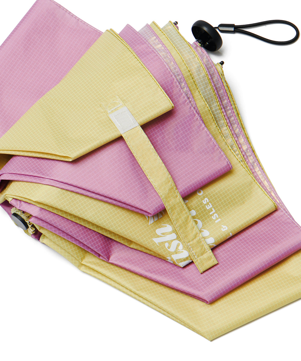 FEATHER LIGHT UMBRELLA - OLIVE LAVENDER FREE