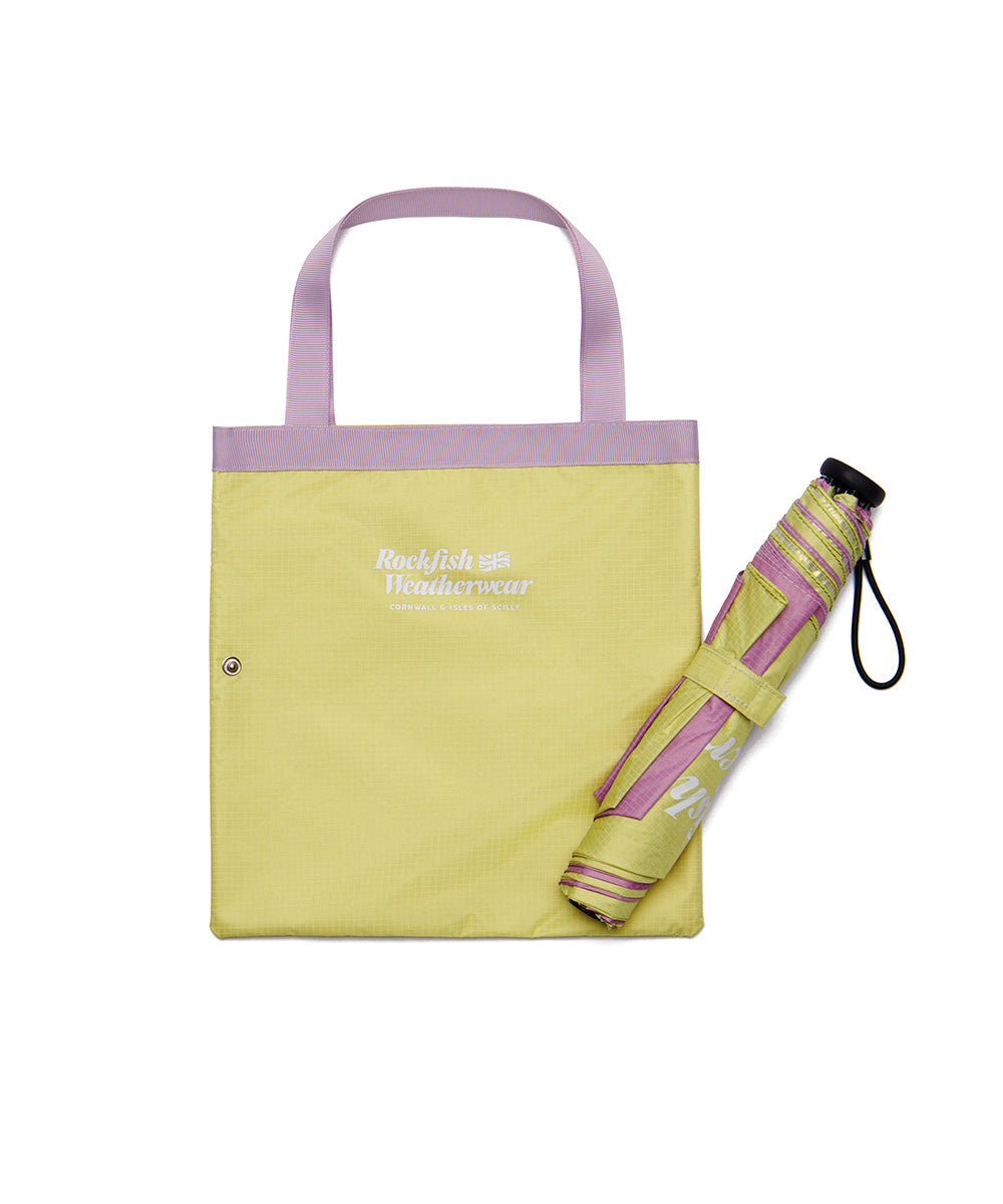 FEATHER LIGHT UMBRELLA - OLIVE LAVENDER FREE