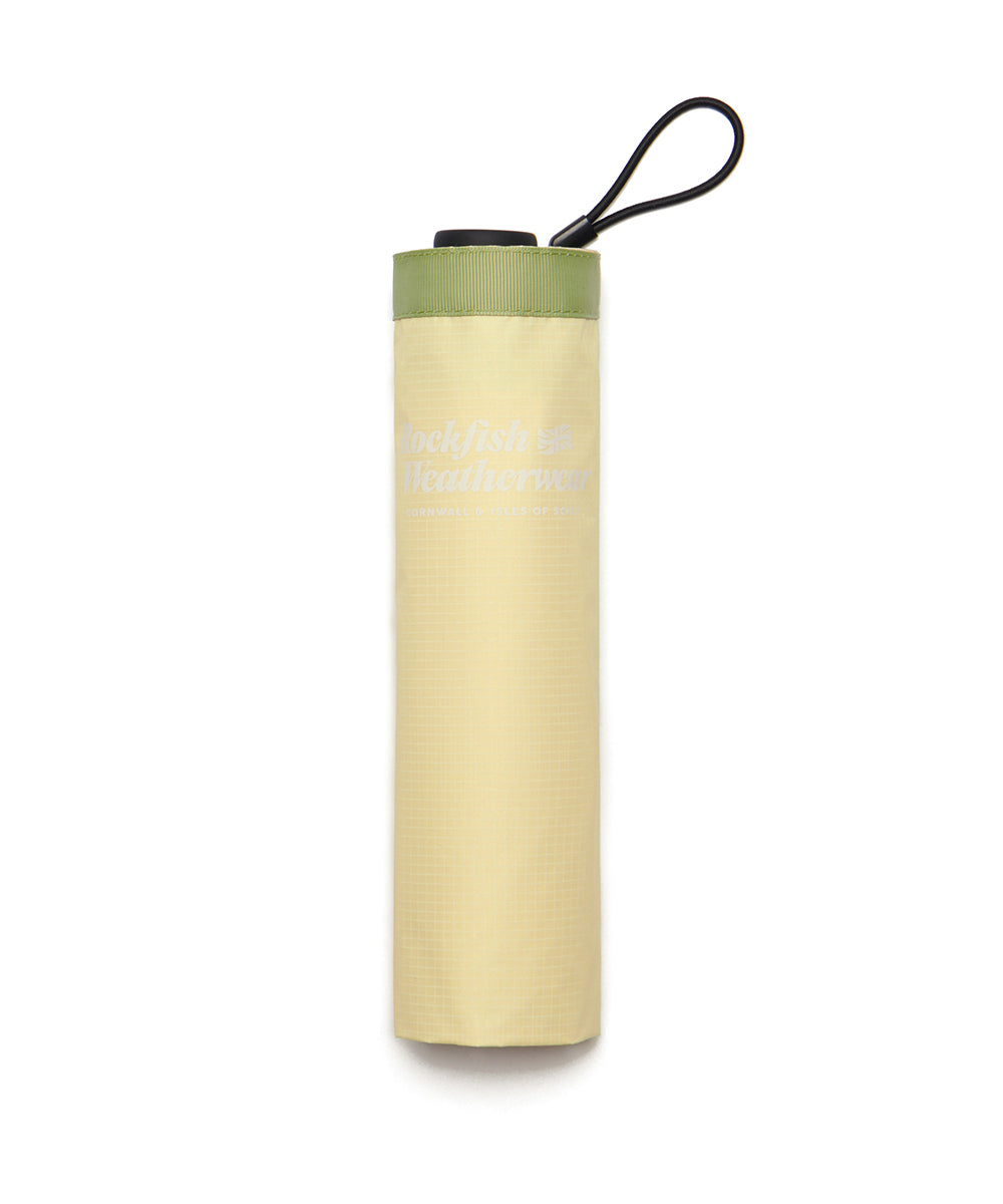 FEATHER LIGHT UMBRELLA - YELLOW GREEN FREE