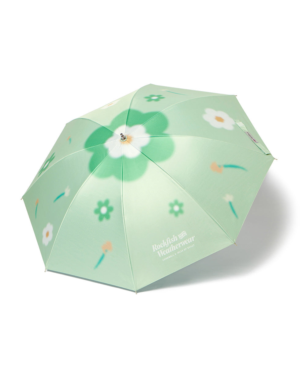 [UVカット] FLOWER SHADE UMBRELLA LONG - GREEN FREE