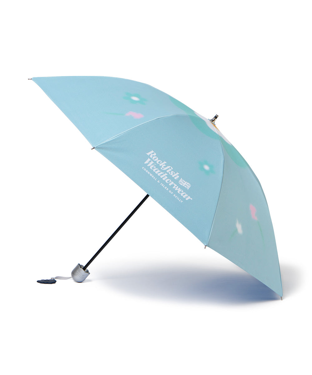 [UVカット] FLOWER SHADE UMBRELLA LONG - SKY BLUE FREE