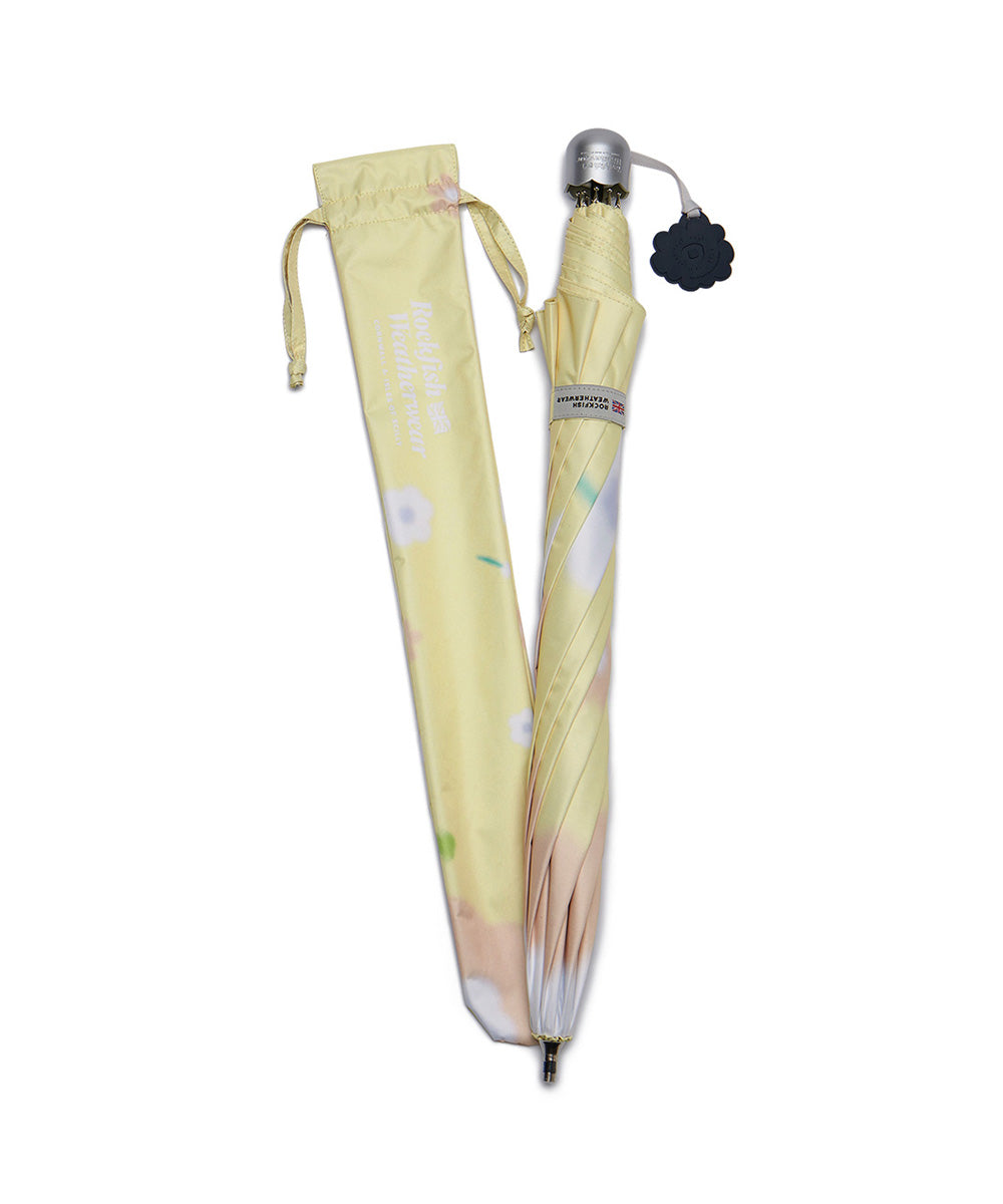 [UVカット] FLOWER SHADE UMBRELLA LONG - YELLOW FREE