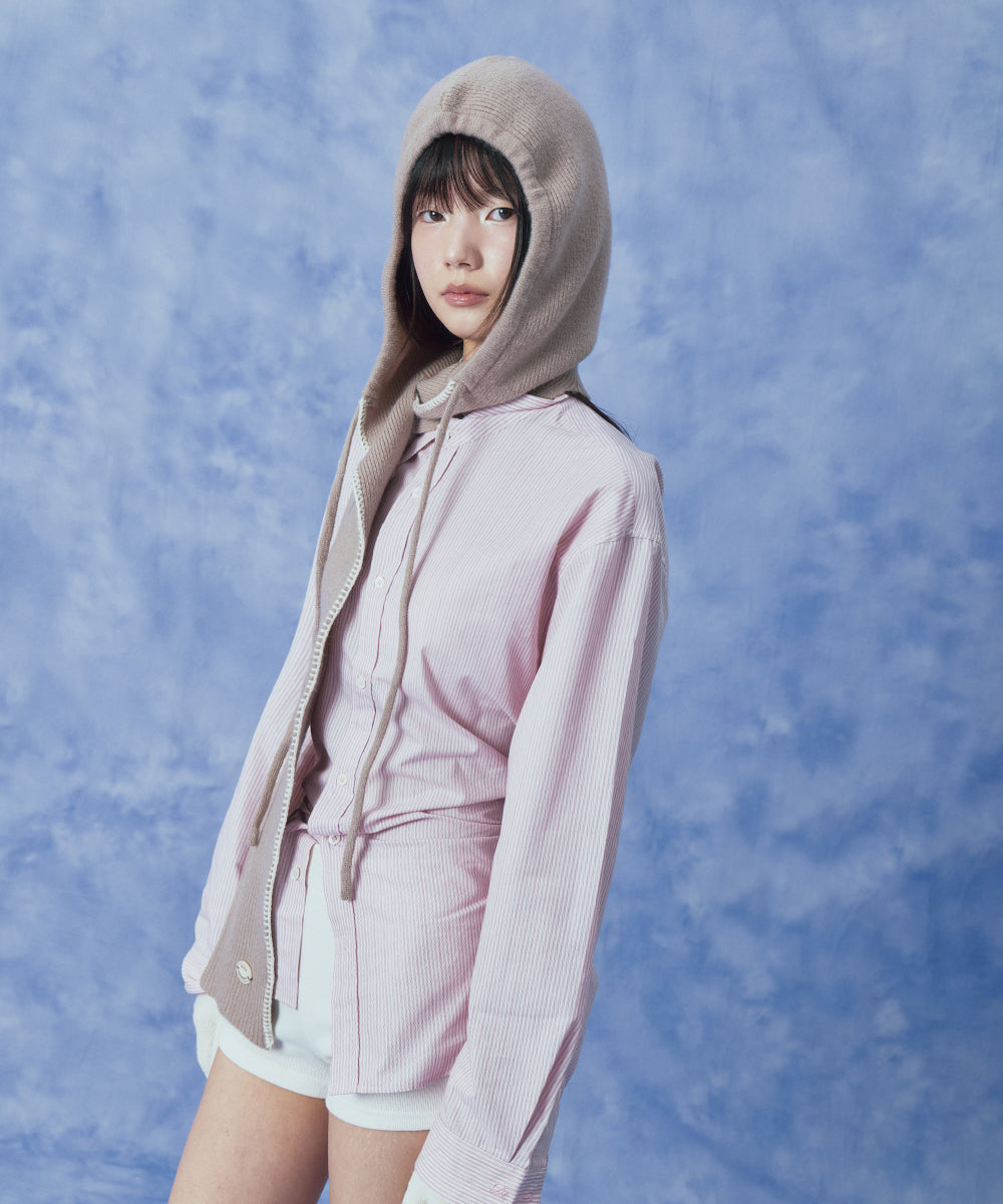 WOOLY BALACLAVA - BEIGE FREE