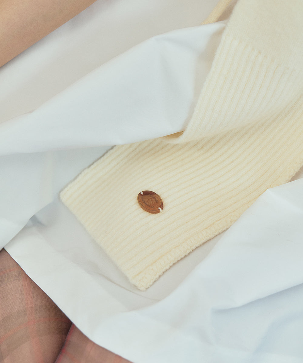 WOOLY BALACLAVA - CREAM FREE