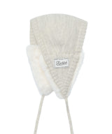 FLUFFY EARMUFF - LIGHT GREY