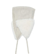 FLUFFY EARMUFF - LIGHT GREY