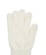 FLUFFY SHORT GLOVES - CREAM