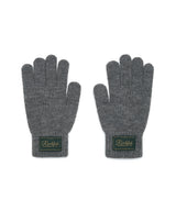 FLUFFY SHORT GLOVES - GREY