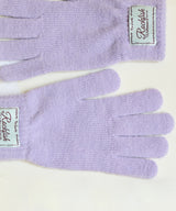 FLUFFY SHORT GLOVES - LILAC