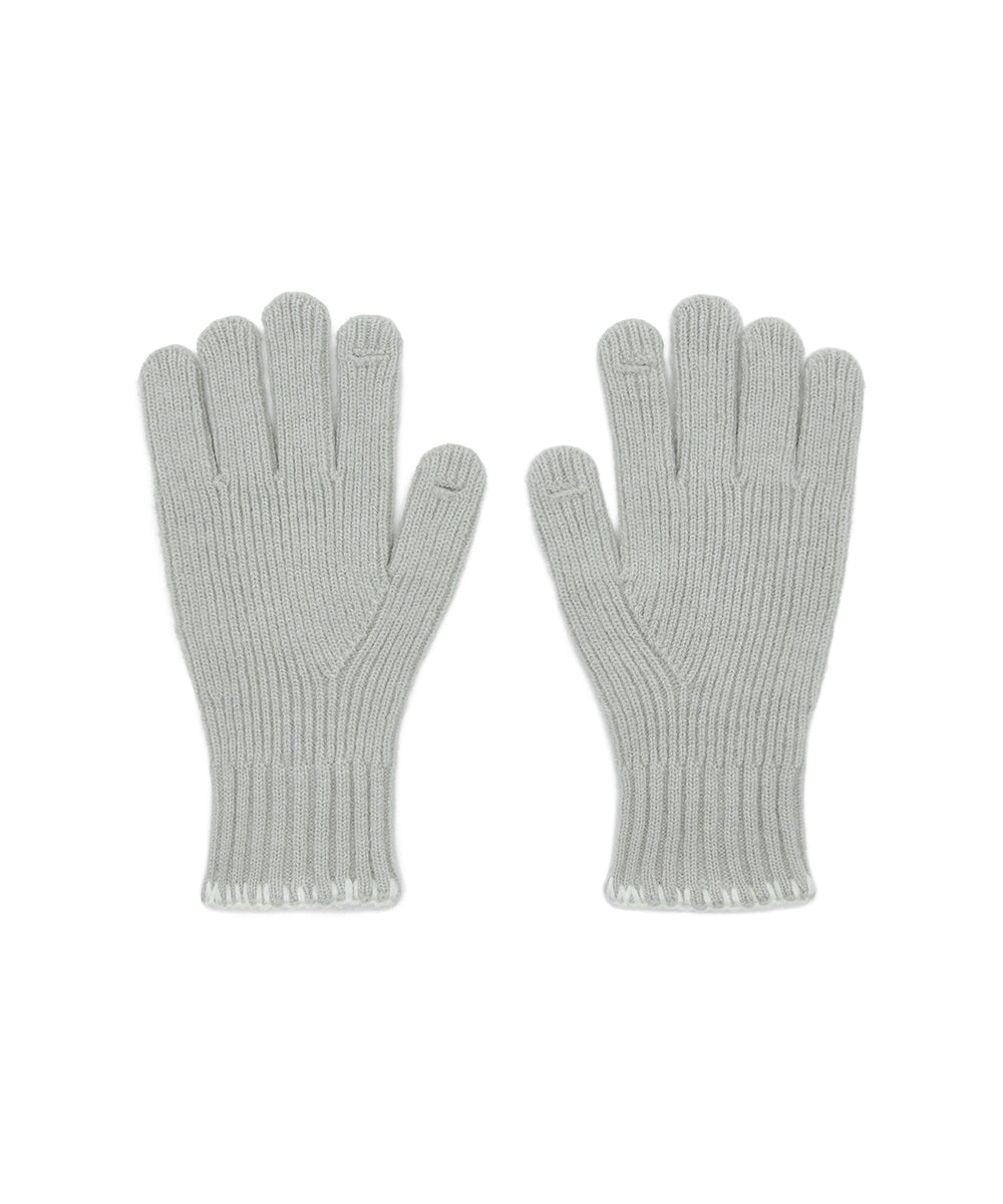 NEW WOOLY SHORT GLOVES - GREY FREE