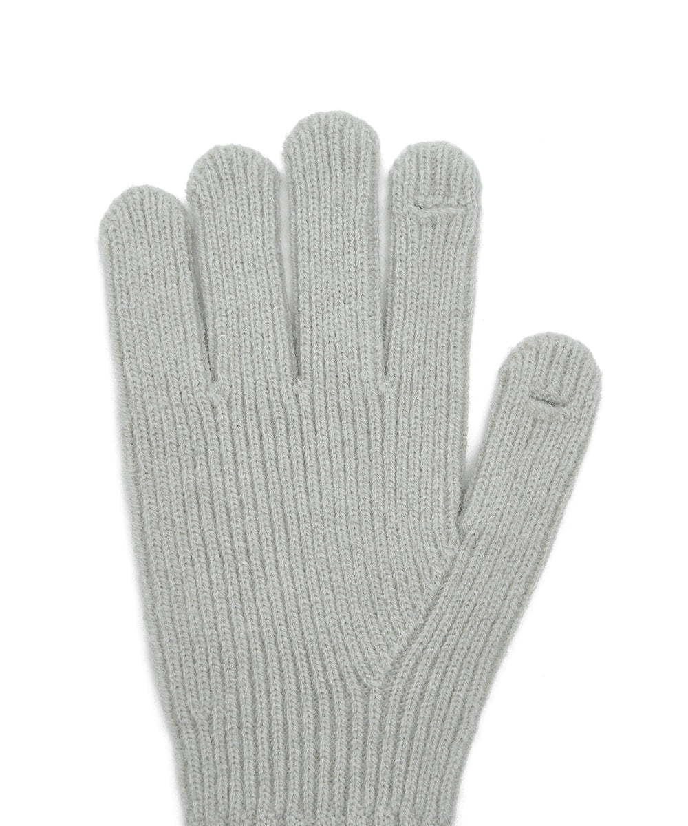 NEW WOOLY SHORT GLOVES - GREY FREE