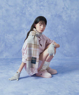WOOLY SHORT GLOVES - GREY
