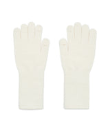 FLUFFY LONG GLOVES - CREAM