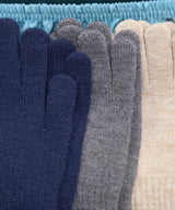 FLUFFY LONG GLOVES - GREY