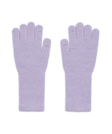 FLUFFY LONG GLOVES - LILAC