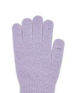 FLUFFY LONG GLOVES - LILAC
