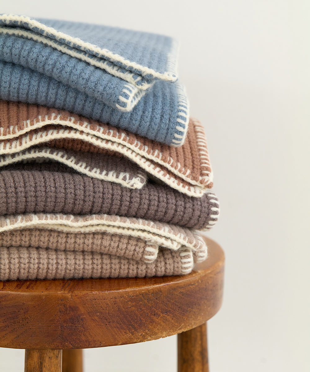 NEW WOOLY SCARF - BEIGE FREE