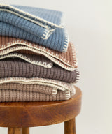 WOOLY SCARF - CAMEL