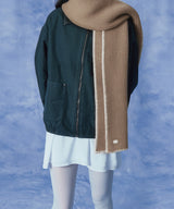 WOOLY SCARF - CAMEL